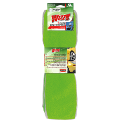 WIZZY 4 100% MICROFIBRE CLOTHS